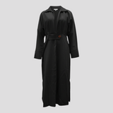 Maxikleid Damen Schwarz - Elegantes langes Sommerkleid