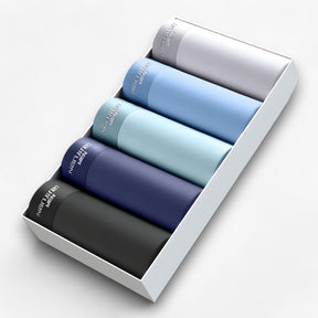 Men's Boxer Briefs : Dames Hipster Onderbroeken Multipack (Zwart/Wit/Nude) - Naadloos Katoen Mix voor Ademend Comfort in Black-blue-green-light blue-light gray van Pantino