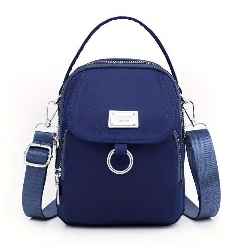 bags : Schoudertas Dames Zwart - ShoulderBag - Voor in van Pantino