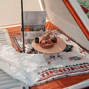 outdoor equipment : Boho Picnic Blanket - Trendy Bohemian Deken voor Je Buitenactiviteiten in van Pantino