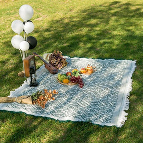 outdoor equipment : Boho Picnic Blanket - Trendy Bohemian Deken voor Je Buitenactiviteiten in F van Pantino