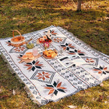 Couverture de Pique-Nique Bohème - Couverture Bohème Tendance pour Vos Activités Extérieures