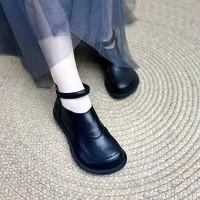 Bottes décontractées pour femmes : Zwarte Dames Casual Enkellaarsjes Ronde Neus in van Pantinoshop