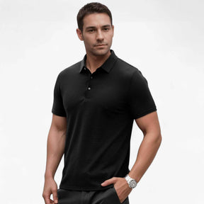 Men's Top Clothes : Polo Heren Ademend van Zacht Katoen met Korte Mouwen voor de Zomer in van Pantinoshop