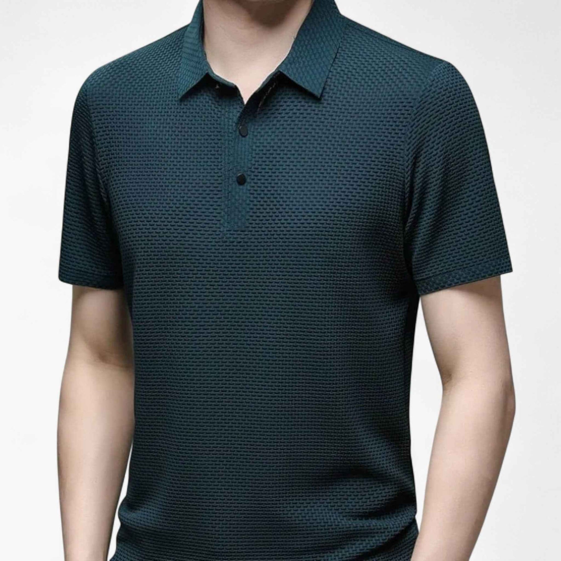 Men's Top Clothes : Polo Heren Ademend van Zacht Katoen met Korte Mouwen voor de Zomer in van Pantinoshop