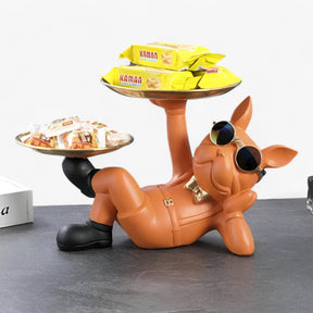 home & garden : Stoere Bulldog Decoratie Standbeeld in C van Pantino