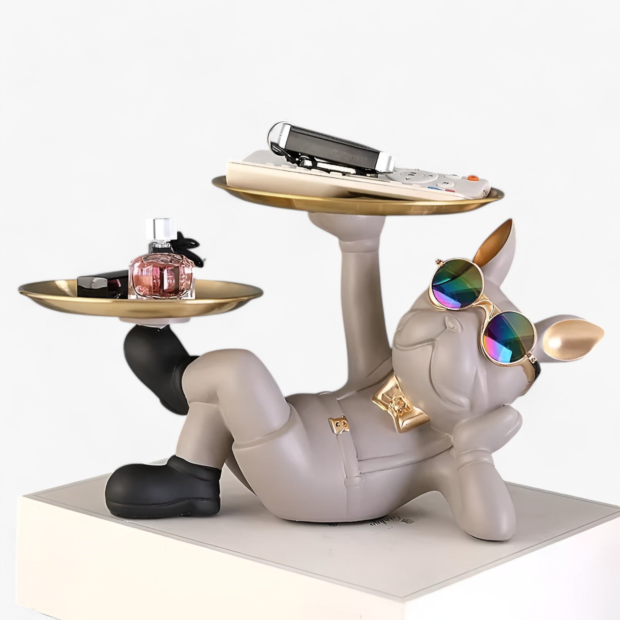 home & garden : Stoere Bulldog Decoratie Standbeeld in B van Pantino