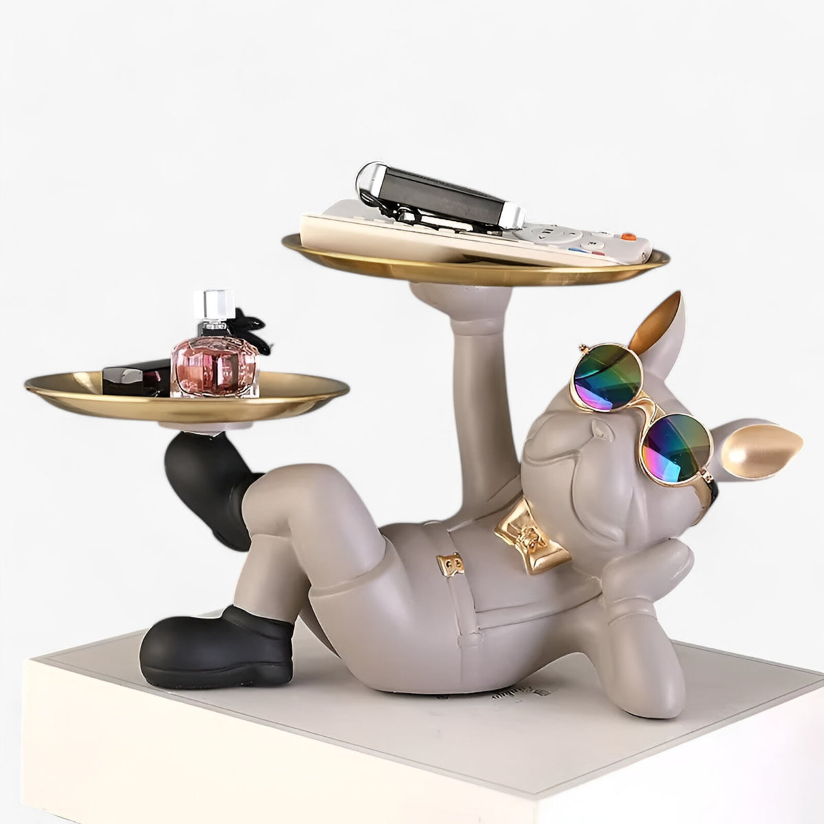 home & garden : Stoere Bulldog Decoratie Standbeeld in B van Pantino