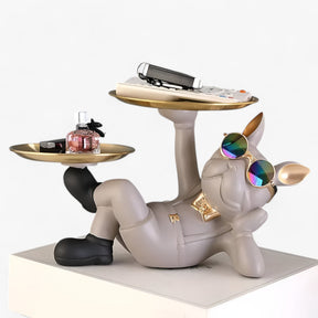 home & garden : Stoere Bulldog Decoratie Standbeeld in B van Pantino