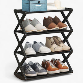 home & garden : Minimalistisch Schoenenrek - Ruimtebesparend Compact Design - Bamboe in van Pantino