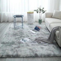 home & garden : Antislip Slaapkamertapijt - Zacht Knus Vloerkleed - Microvezel in Lichtgrijs 120x200cm van Pantino
