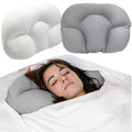Sundhedsvenlig Pude Hvid - Ultimativ Komfort Nakkestøtte - Memory Foam