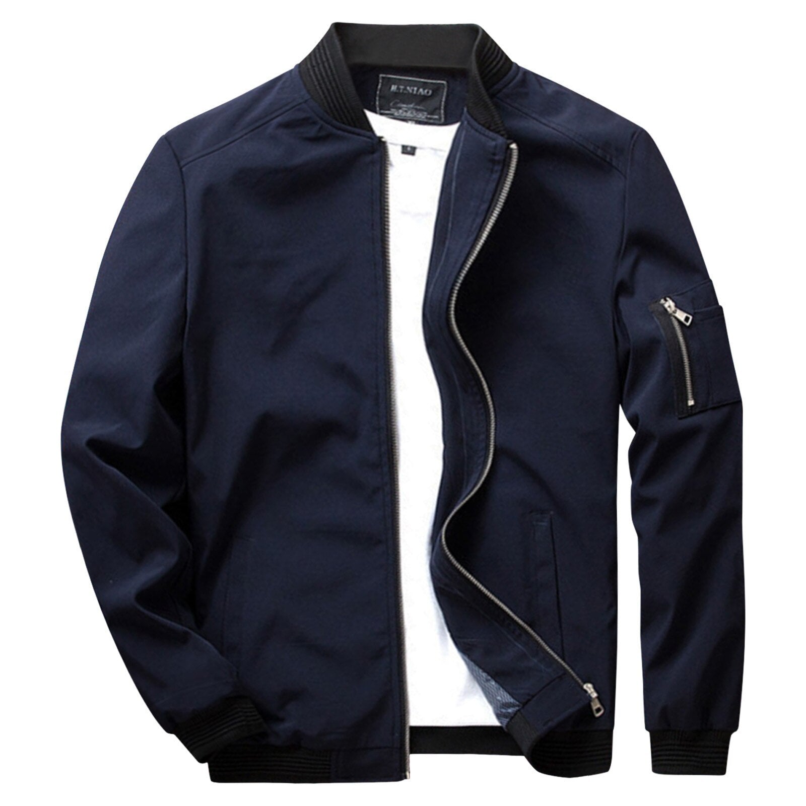 Jacket : Jas Heren Legergroen - Stijlvolle Zomerjas voor Legergroen in Donkerblauw van Pantino