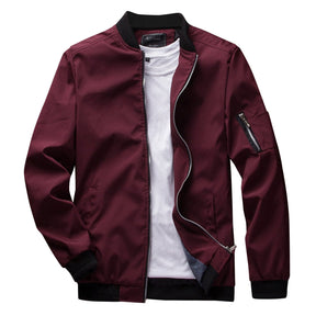 Jacket : Jas Heren Legergroen - Stijlvolle Zomerjas voor Legergroen in Rood van Pantino