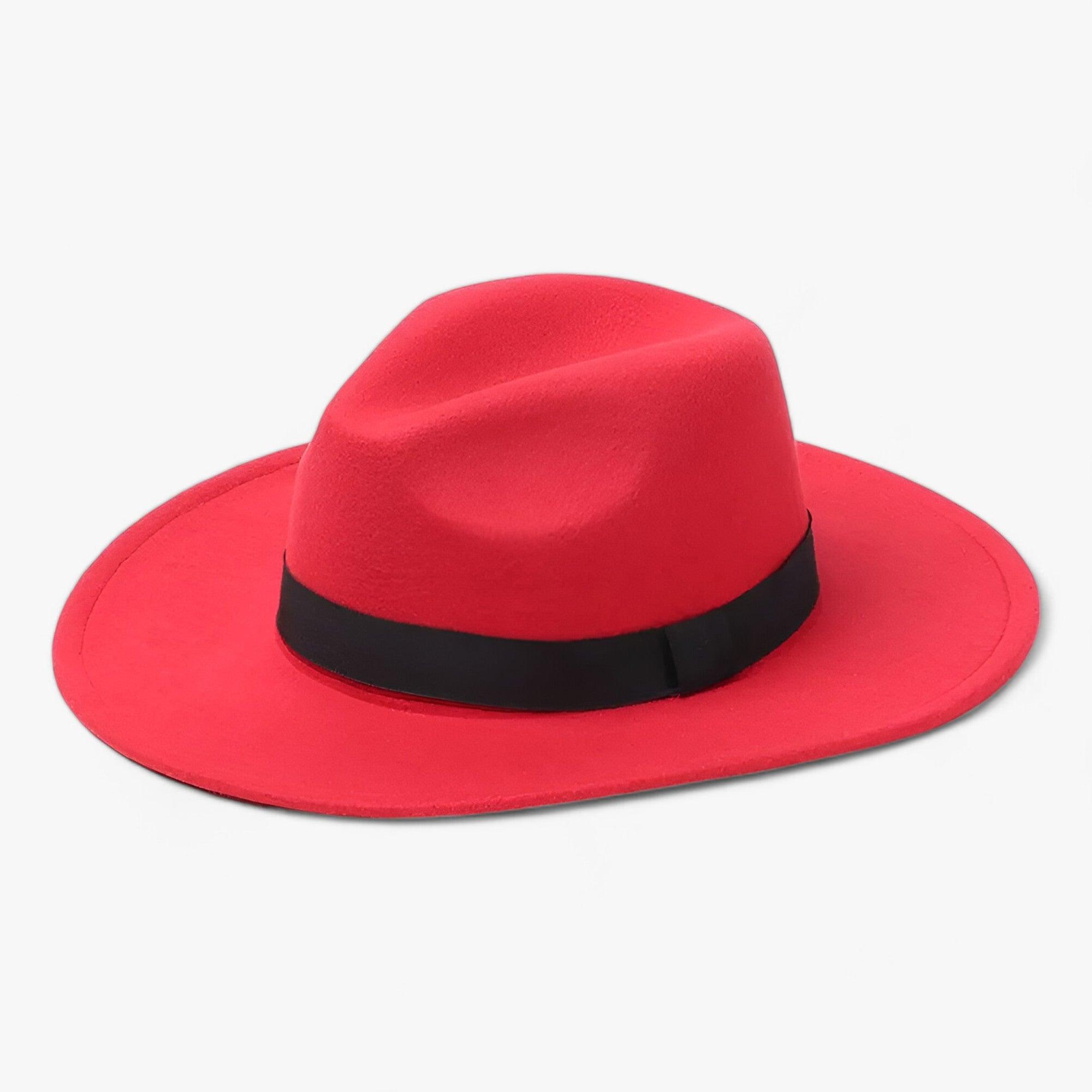 Heren Fedora Hoed van Wol Donkergrijs Elegant - Klassiek en Veelzijdig