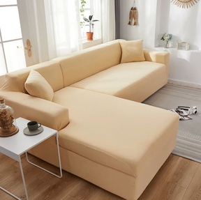 home & garden : SofCove - Wasbare Bankhoes - Verlengt de Levensduur, Waterafstotend, Rekbaar in Beige van Pantino