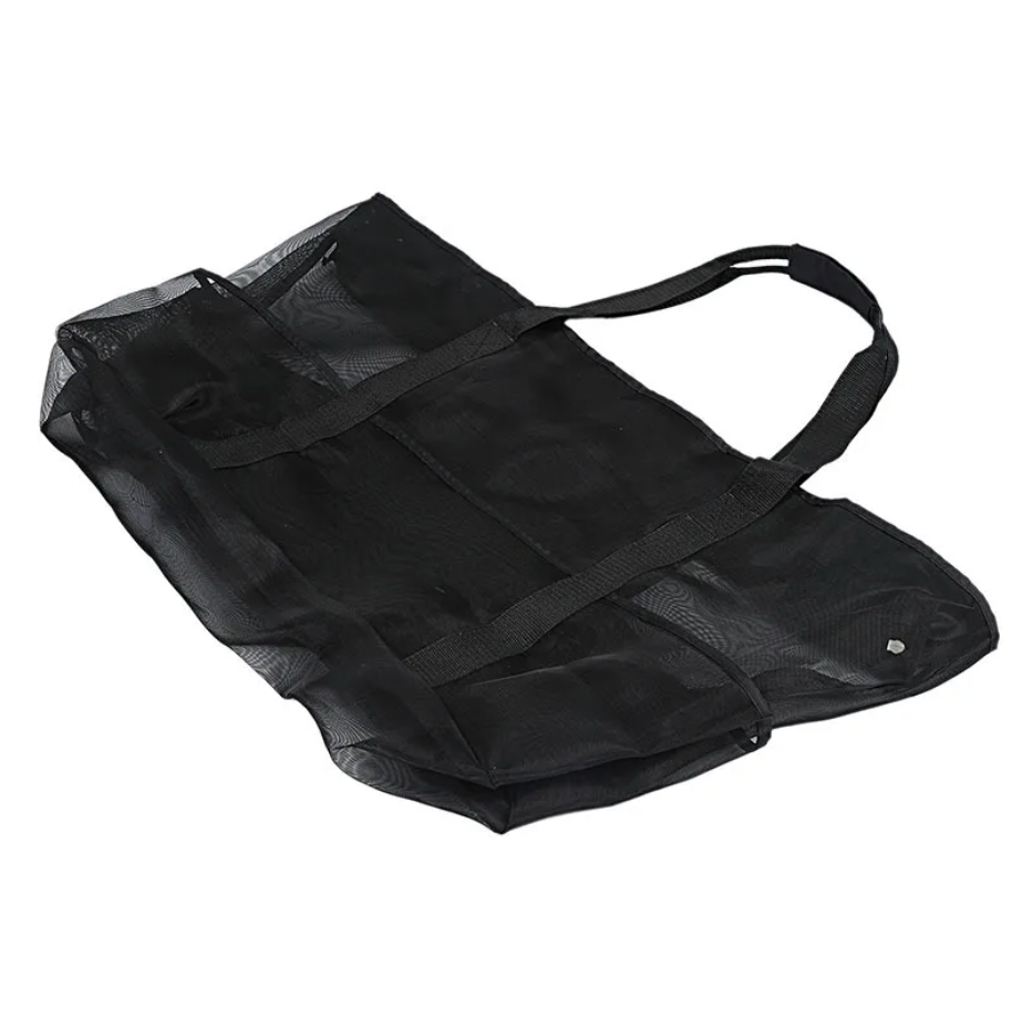 bags : Strandtas Zwart 8 Zakken - Handdoeken en Speelgoed Opslag - Nylon in van Pantino