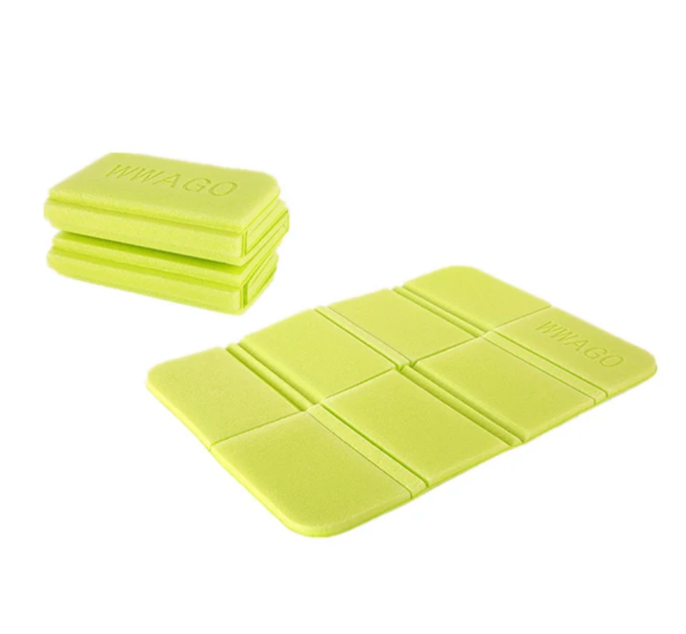 outdoor equipment : Opvouwbare Outdoor Mat Blauw - Anti-Vocht Isolatie XPE Schuim - XPE Schuim in Geel van Pantino