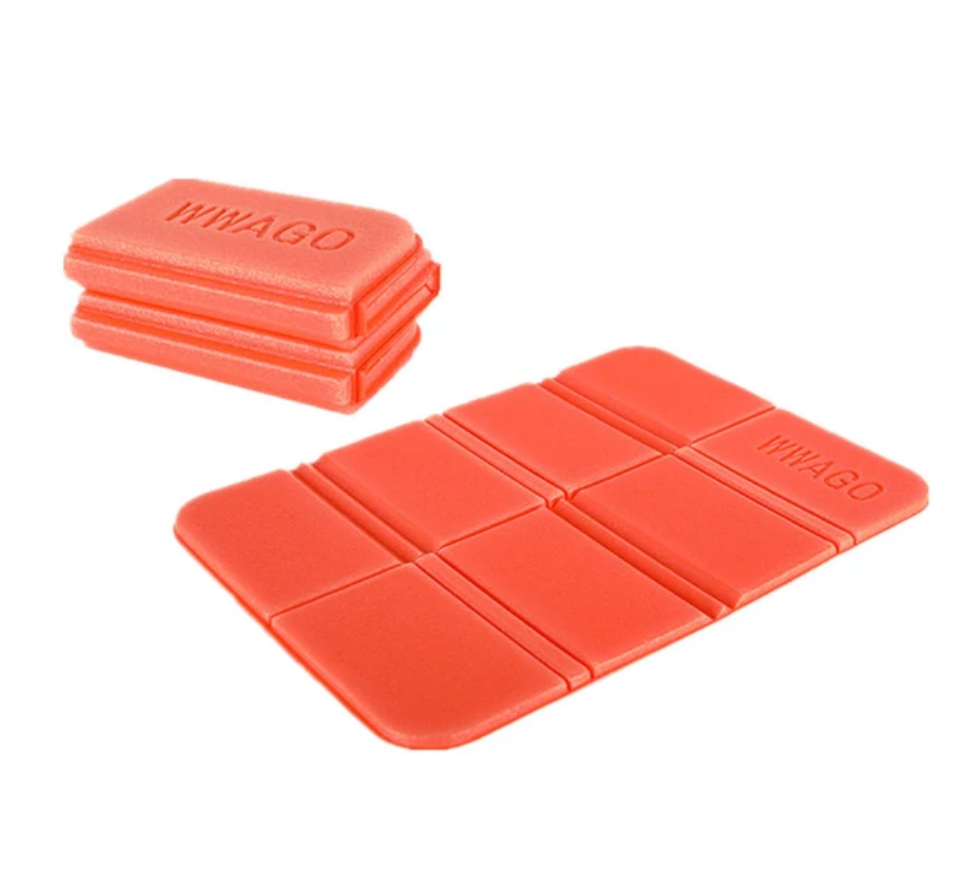 outdoor equipment : Opvouwbare Outdoor Mat Blauw - Anti-Vocht Isolatie XPE Schuim - XPE Schuim in Oranje van Pantino