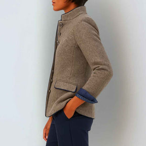 Cardigans pour femmes : Elegant vest met opstaande kraag voor dames in van Pantino