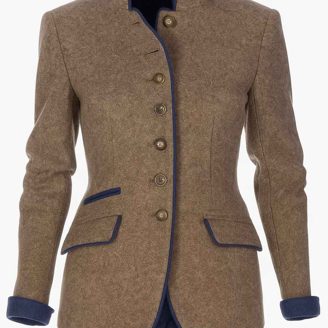 Cardigans pour femmes : Elegant vest met opstaande kraag voor dames in van Pantino