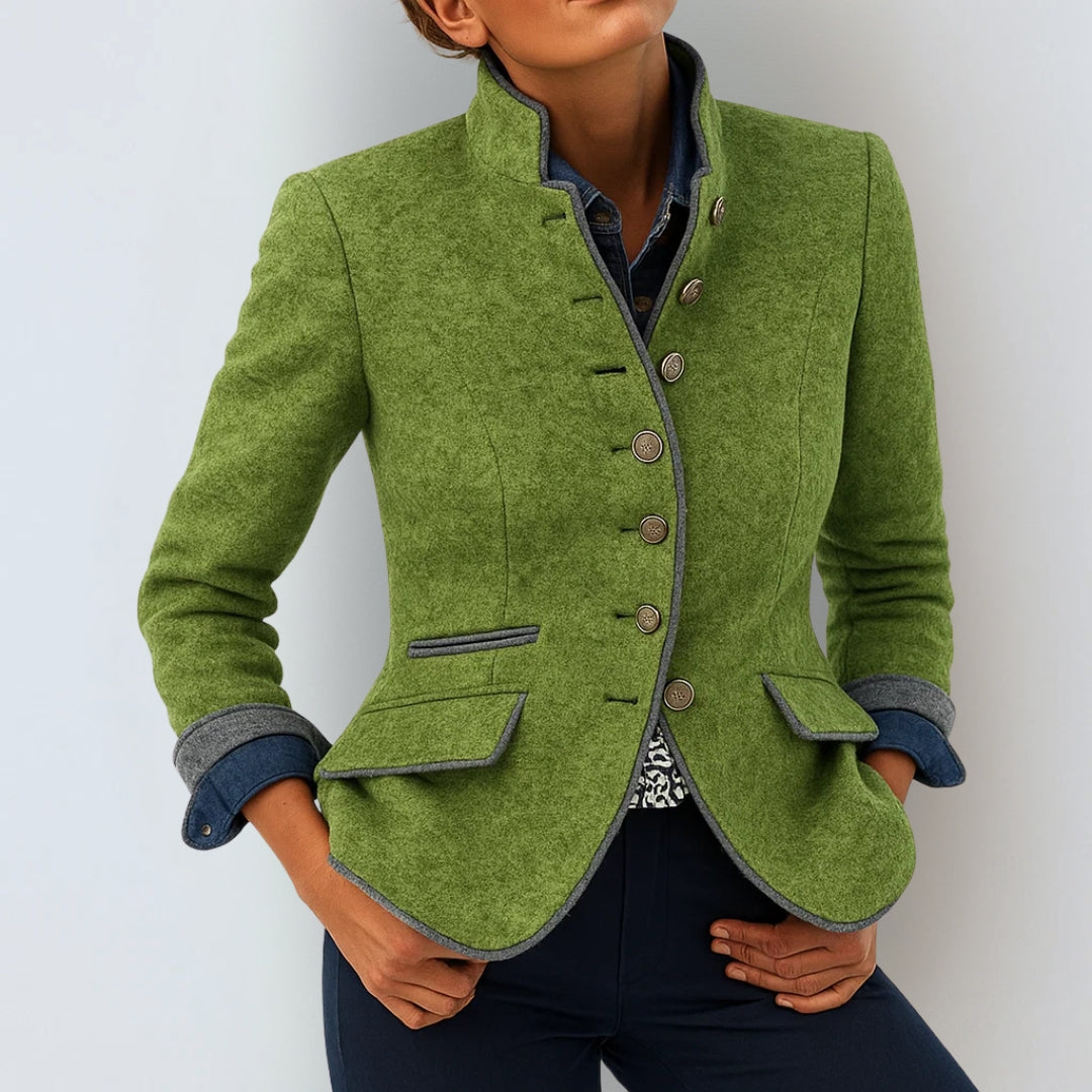 Cardigans pour femmes : Elegant vest met opstaande kraag voor dames in van Pantino