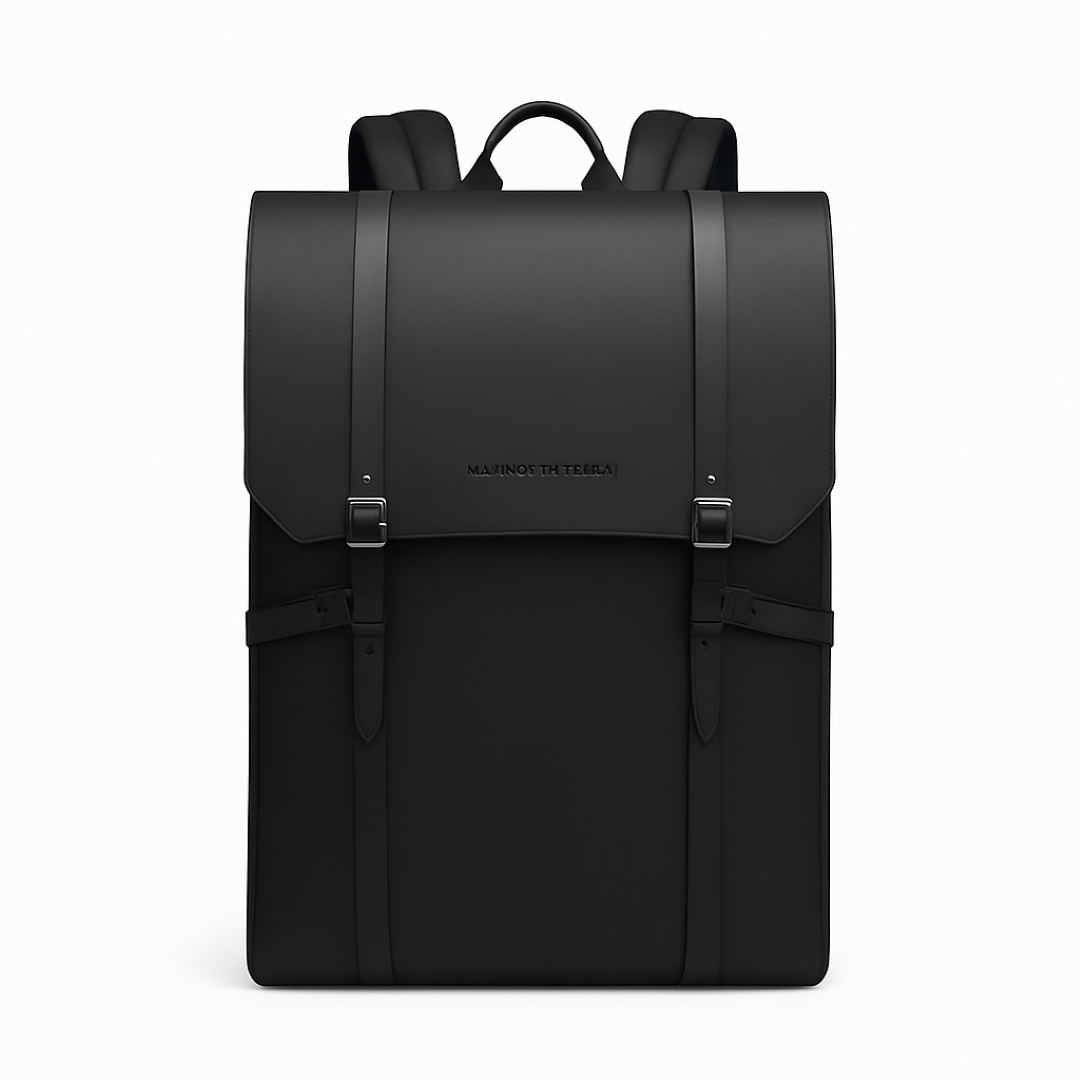 bags : Minimalistische Werktas Noirtech - Zwart in Zwart Eén maat past iedereen van Pantino