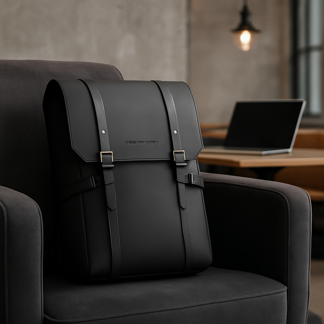 bags : Minimalistische Werktas Noirtech - Zwart in van Pantino