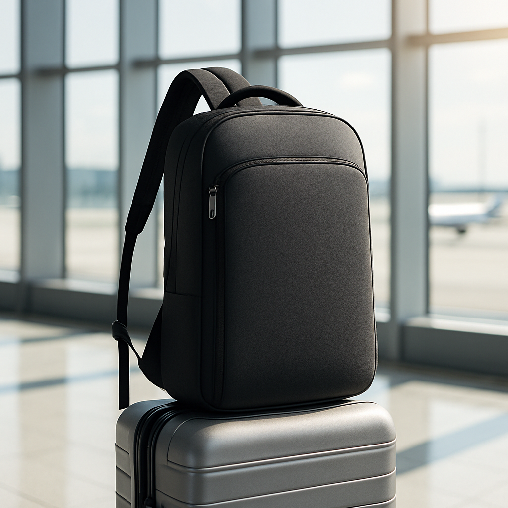 bags : Dunne Reistas voor Laptop - Blauw in van Pantino