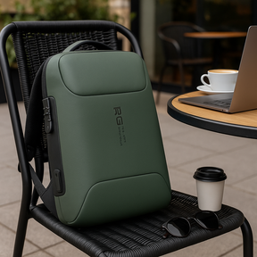 bags : Rugzak Zwart - Waterdichte Werkrugzak voor Laptop in van Pantino