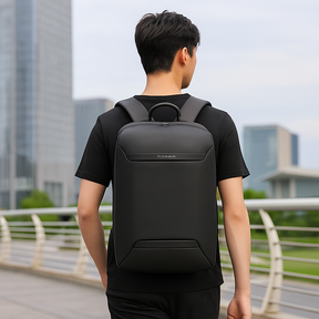 bags : Rugzak Grijs - Waterdichte Multifunctionele met USB-poort in van Pantino