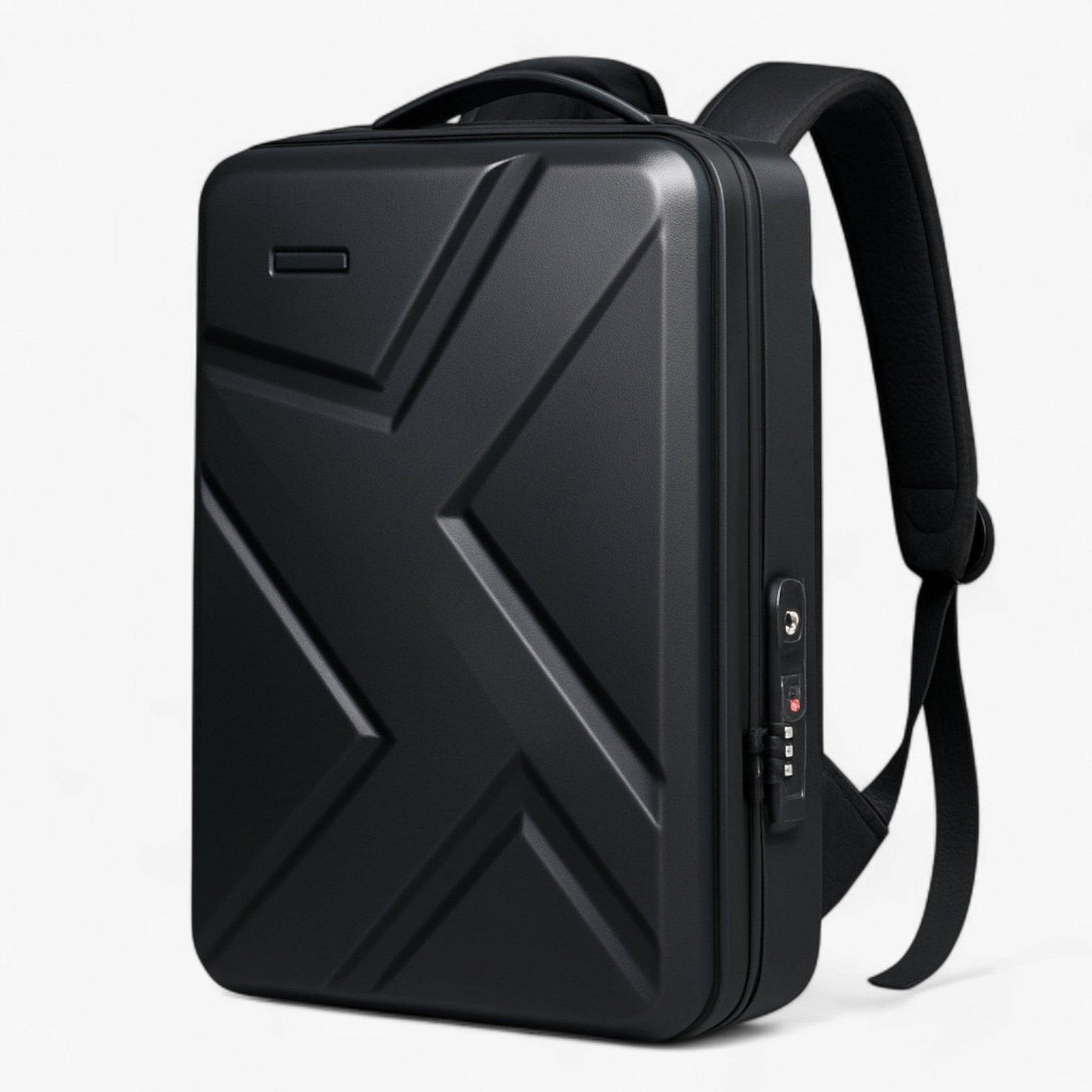 bags : Rugzak Zwart - Duurzame Multikleur met USB-poort in Zwart van Pantino