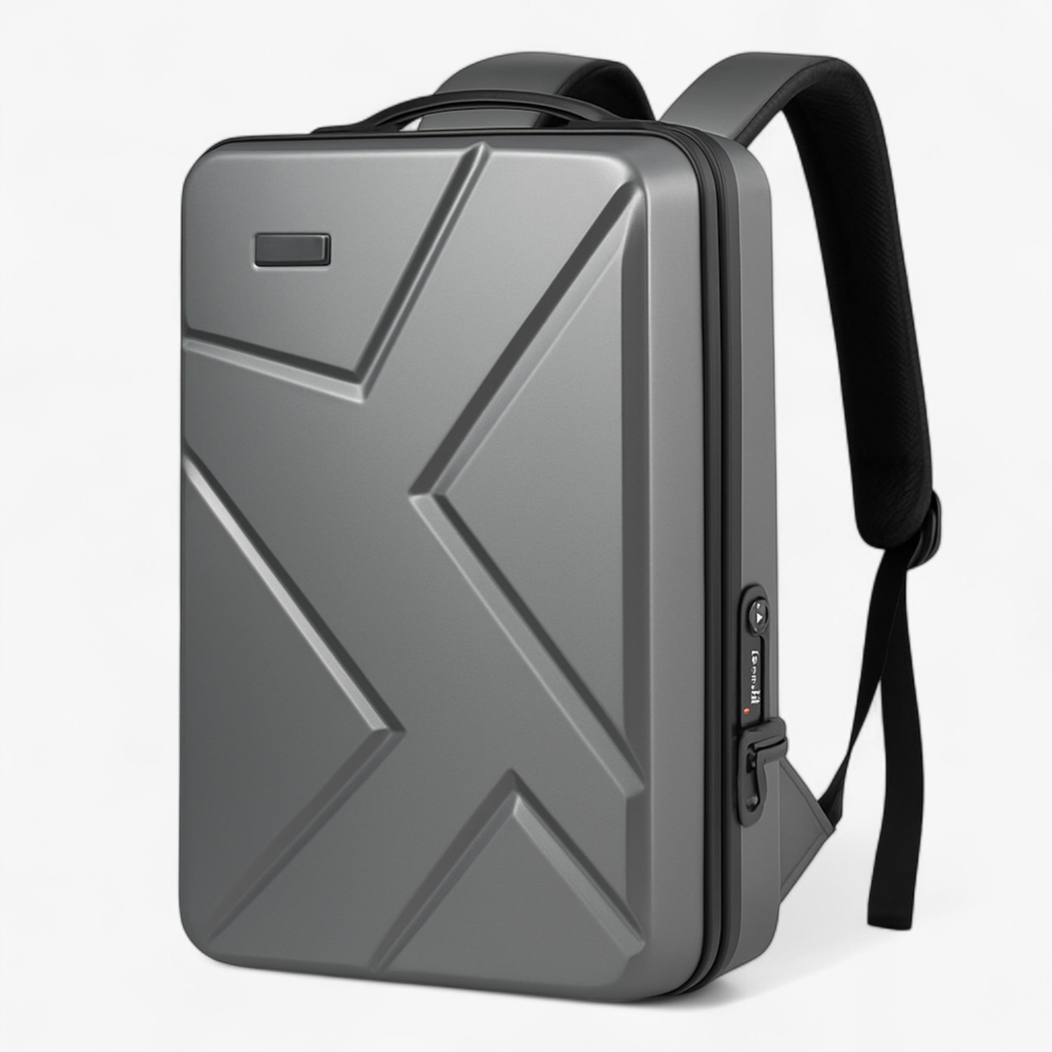 bags : Rugzak Zwart - Duurzame Multikleur met USB-poort in Grijs van Pantino