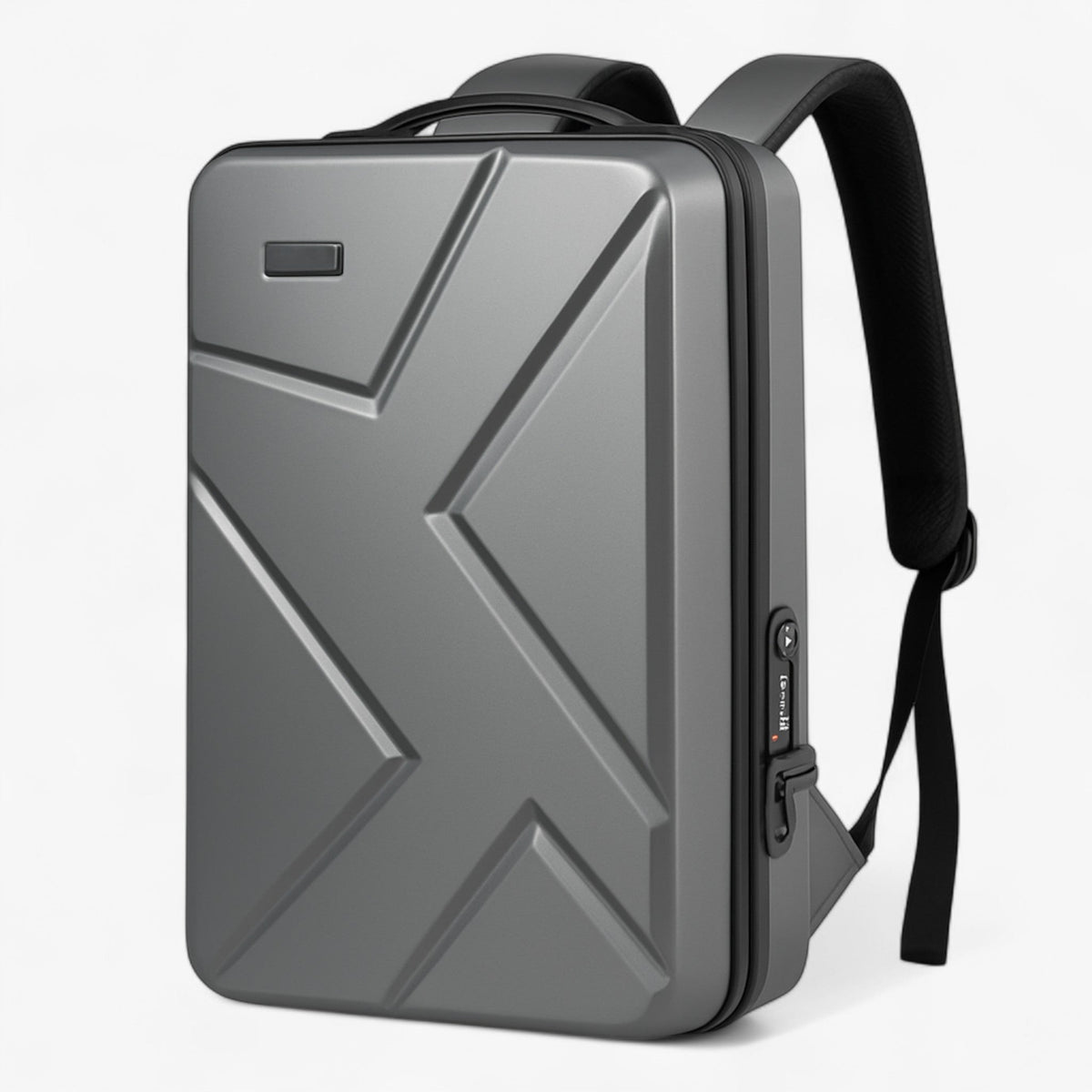 bags : Rugzak Zwart - Duurzame Multikleur met USB-poort in Grijs van Pantino