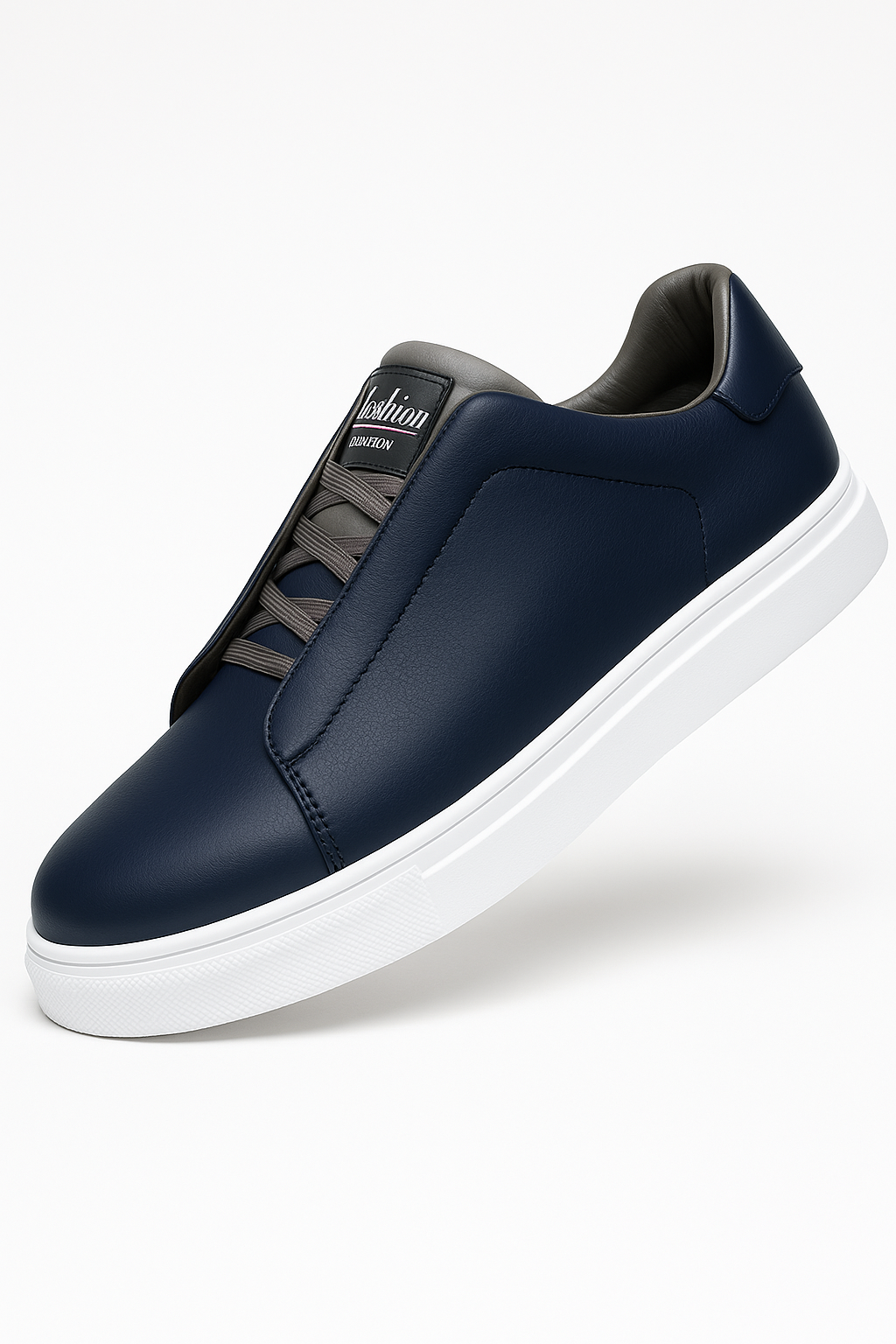 Shoes : Herensneaker Instapper Lichtgewicht en Ademend met Elastieken - Dagelijks Comfort - Verkrijgbaar in 3 Kleuren in Blu van Pantinoshop
