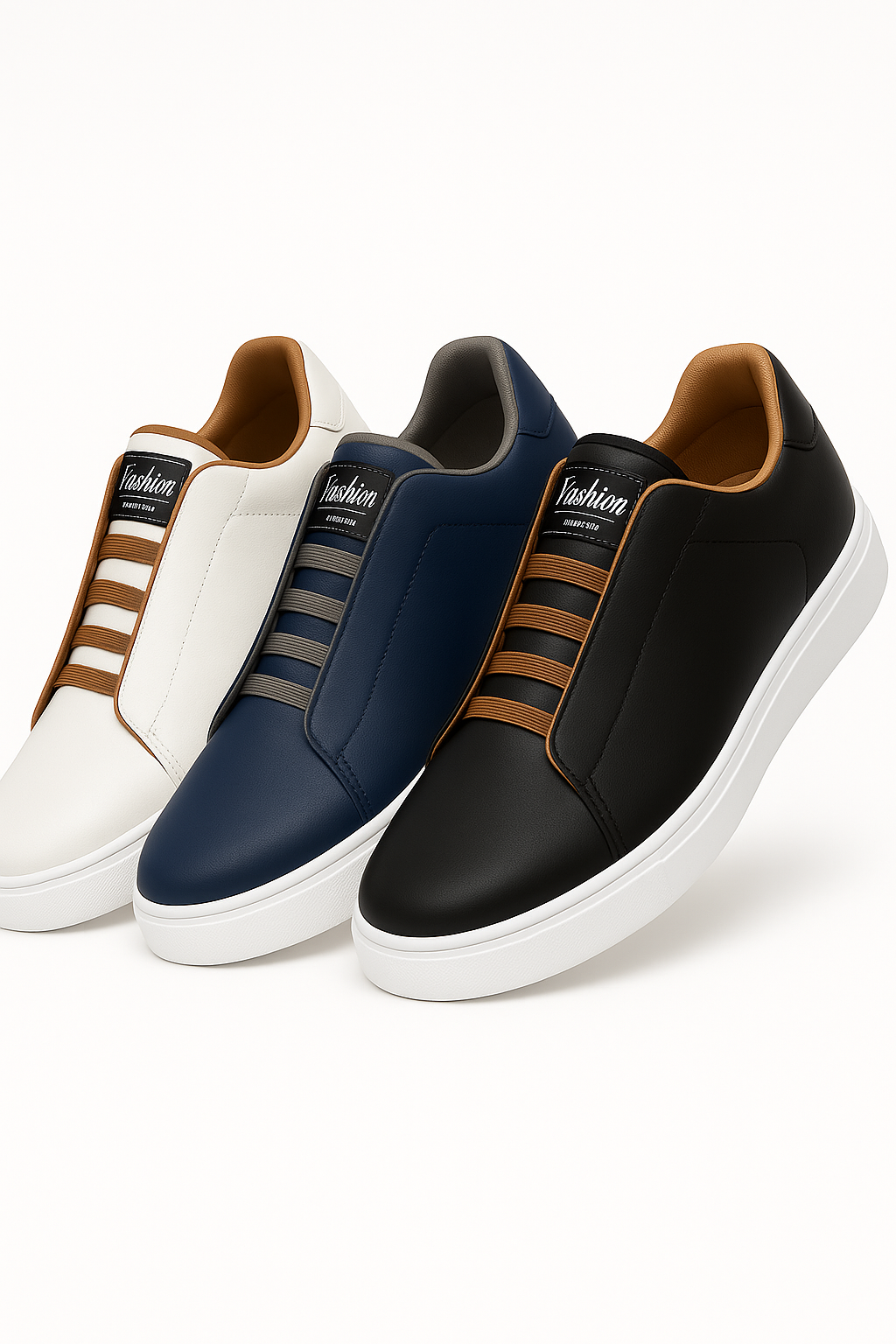 Shoes : Herensneaker Instapper Lichtgewicht en Ademend met Elastieken - Dagelijks Comfort - Verkrijgbaar in 3 Kleuren in van Pantinoshop
