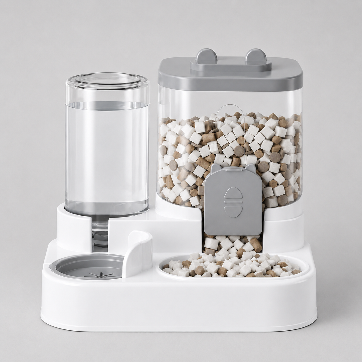 pets : Automatische Kattenvoerbak met Waterreservoir – 2-in-1 Voer- en Drinkbak, 1,6 L in van Pantinoshop