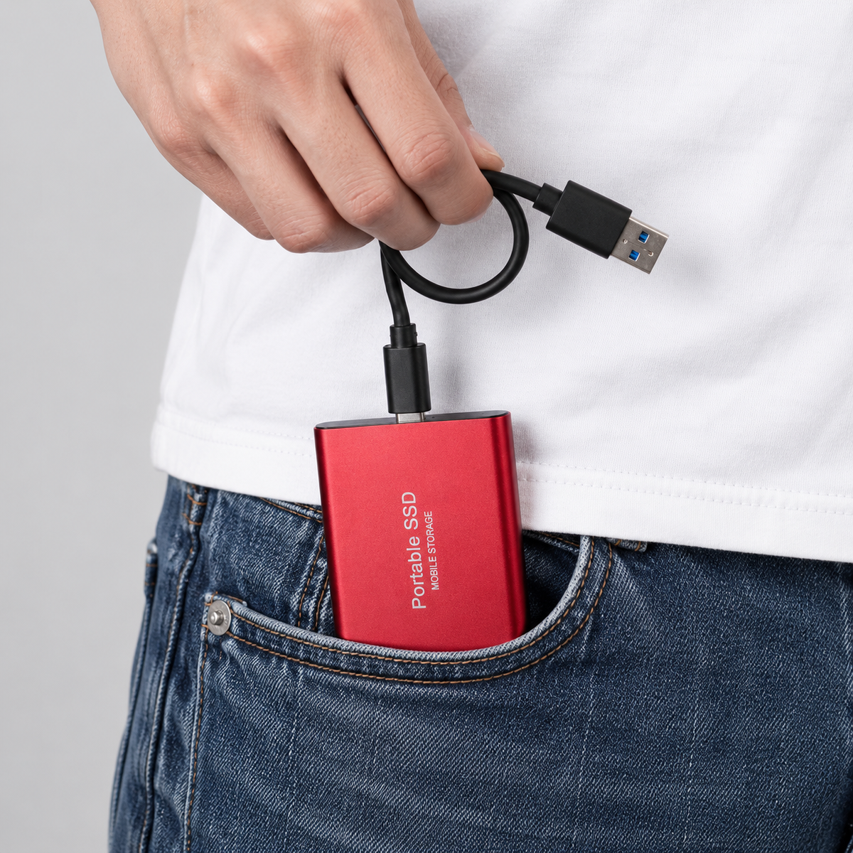 Externe SSD voor PS5 Xbox - Aluminium, USB-C, direct klaar