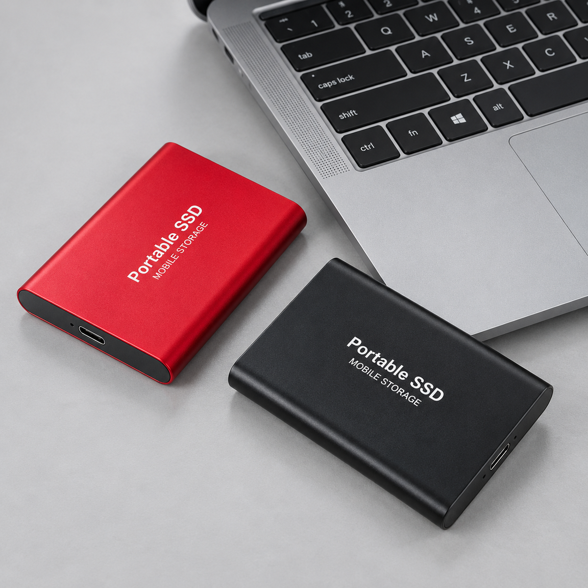 Externe SSD voor PS5 Xbox - Aluminium, USB-C, direct klaar