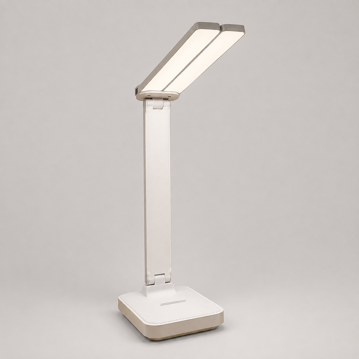 HL – Lighting – Indoor – Table Lamps : Draadloze LED Bureaulamp - Oplaadbaar, dimbaar, opvouwbaar ABS in Wit van Steiner-boutique