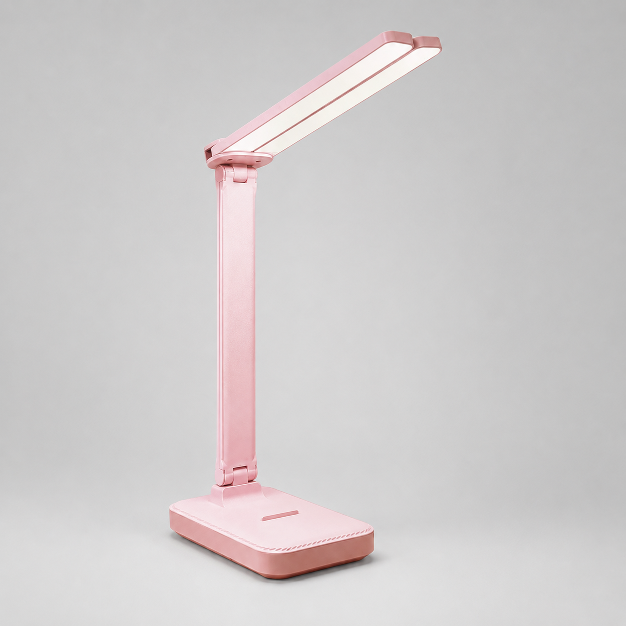 HL – Lighting – Indoor – Table Lamps : Draadloze LED Bureaulamp - Oplaadbaar, dimbaar, opvouwbaar ABS in Roze van Steiner-boutique