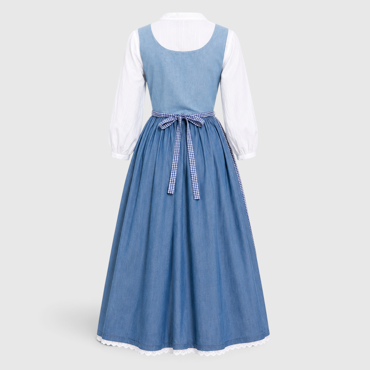 Gifts – Seasonal – Oktoberfest : Trachtenjurk Dames Blauw met Zakken, Ideaal voor Oktoberfest in van Steiner-boutique