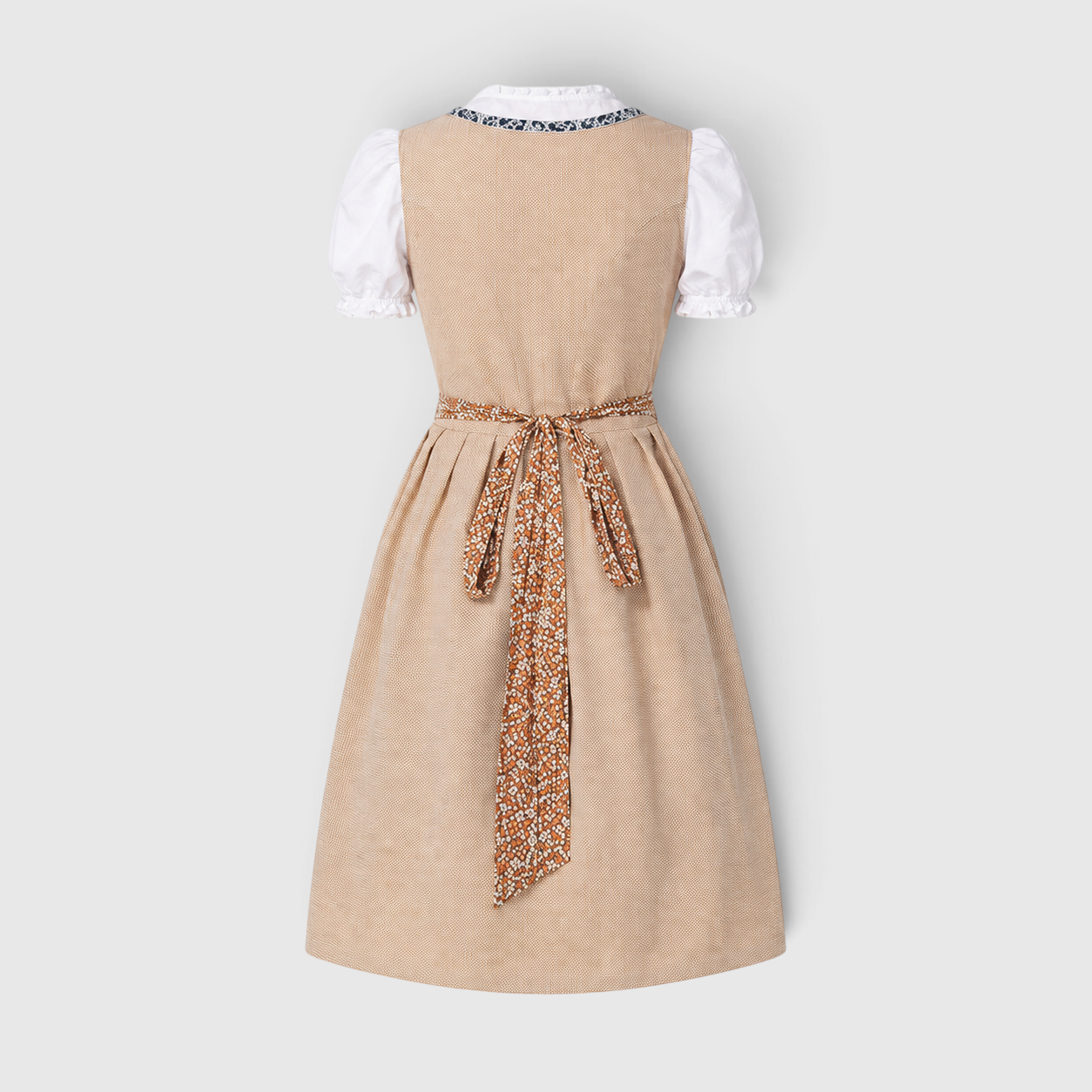 Gifts – Seasonal – Oktoberfest : Dirndljurk Dames Traditioneel Bruin met Kanten Blouse en Schort in van Steiner-boutique