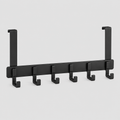 RVS Deurhanger met 6 Haken – Ophangrek Zonder Boren