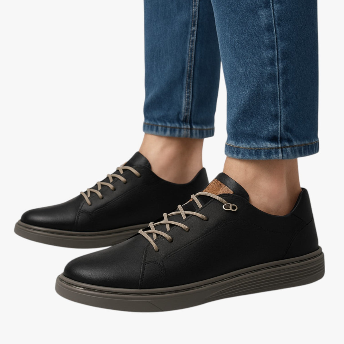 Oxford Schoenen van Echt Italiaans Leer Elegantie en Comfort Heren