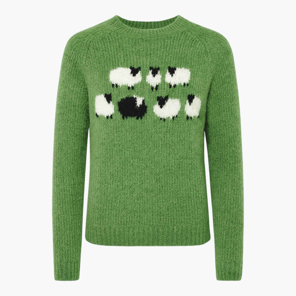 Truien : Retro Comfortabele en Chique Trui - Groen in Groen van Pantino