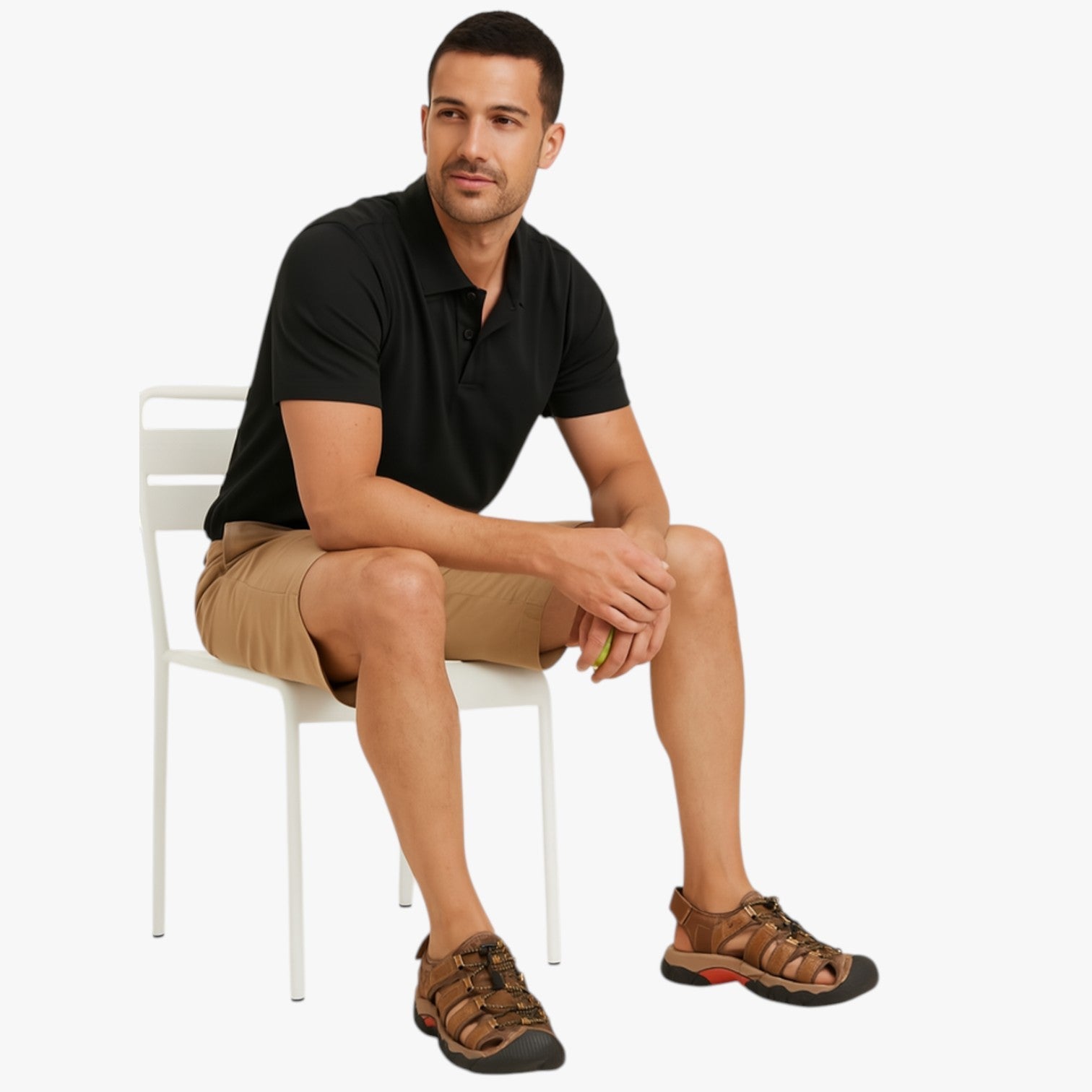 Sandals : Gesloten Heren Trekkingsandalen, Beschermend en Comfortabel voor Paden en Outdoor in van Pantinoshop