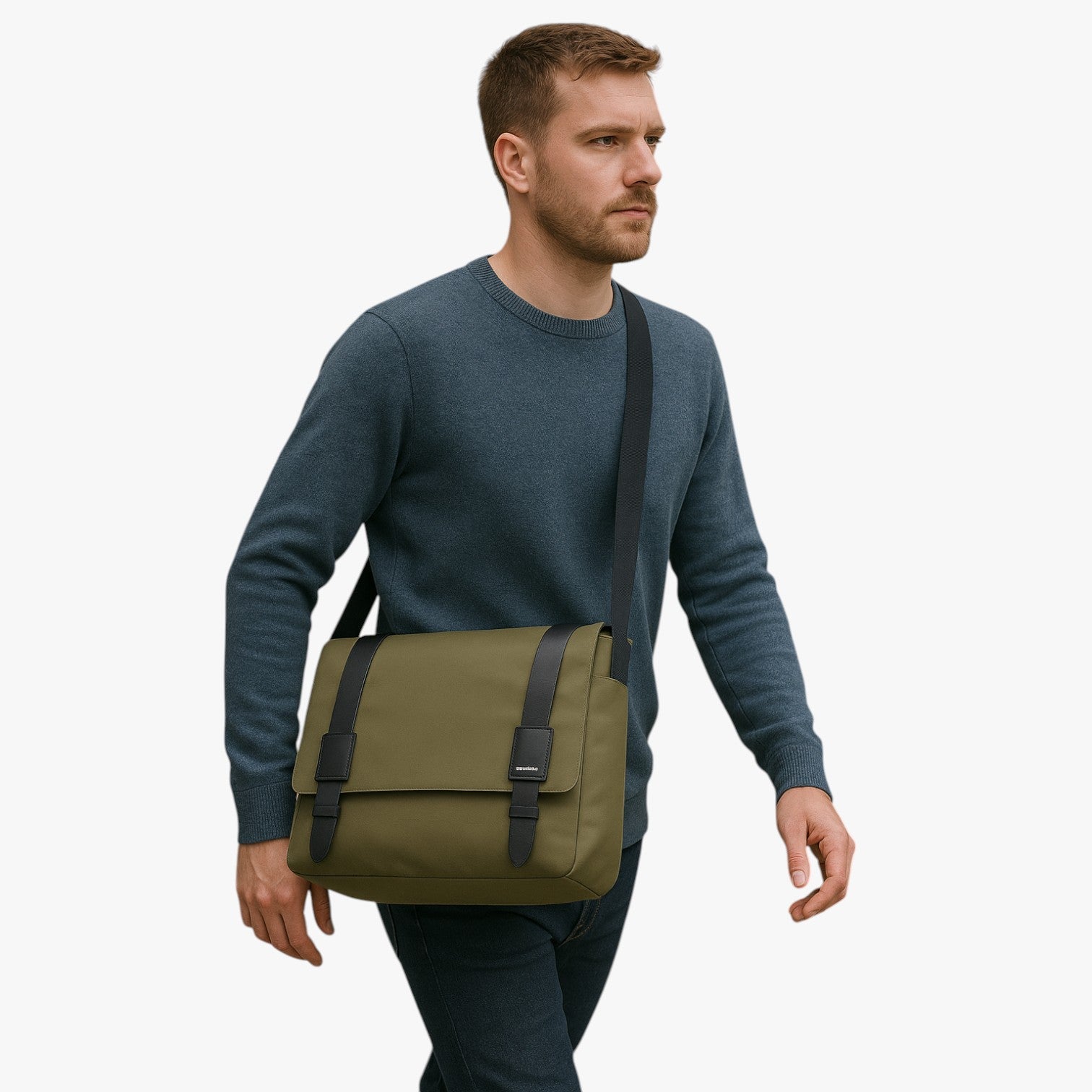 Waterdichte Lichtgewicht Heren Schoudertas - Sportieve Reis Slingbag