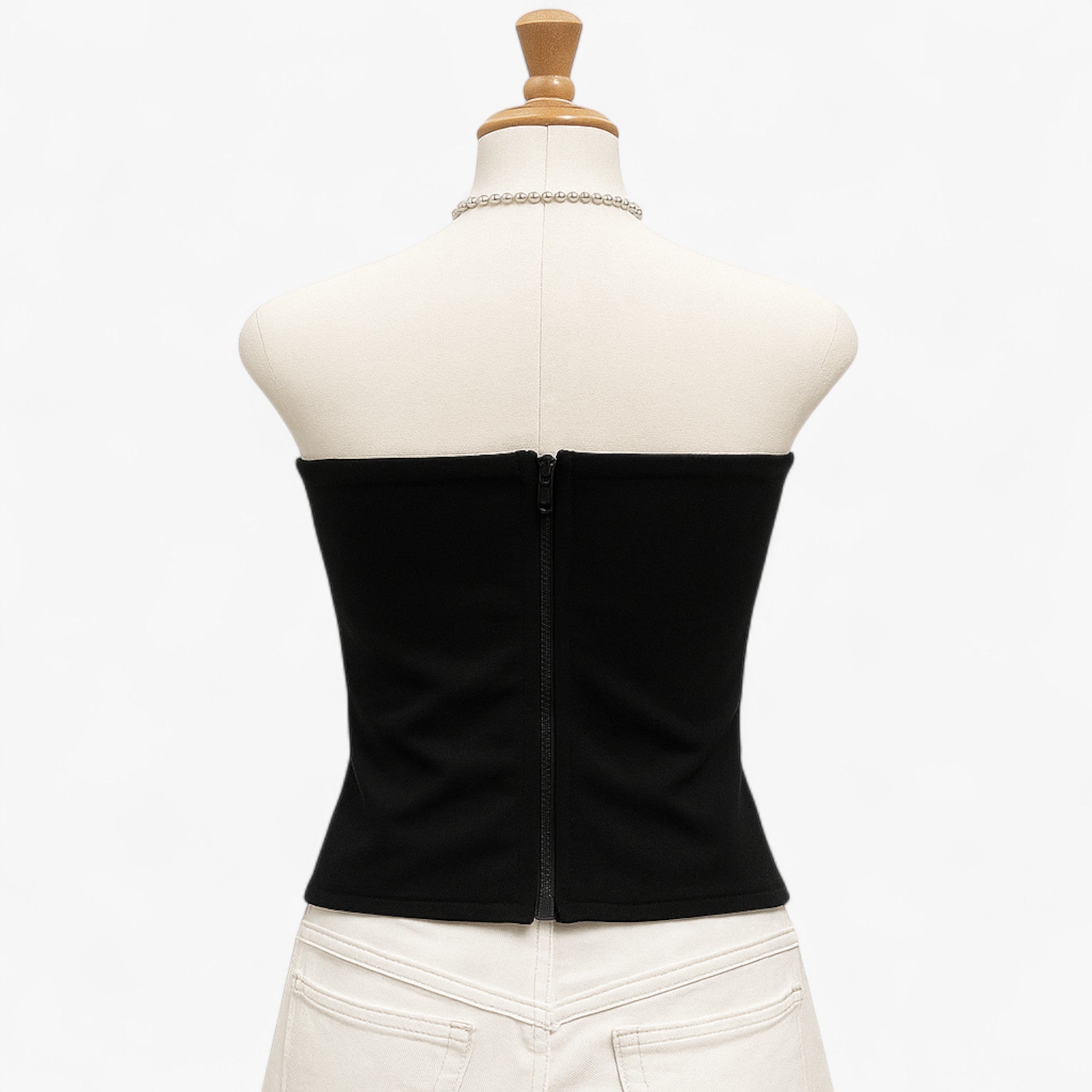 Corset : Wit Satijnen Korset voor Dames - Elegant & Comfortabel in van Pantino