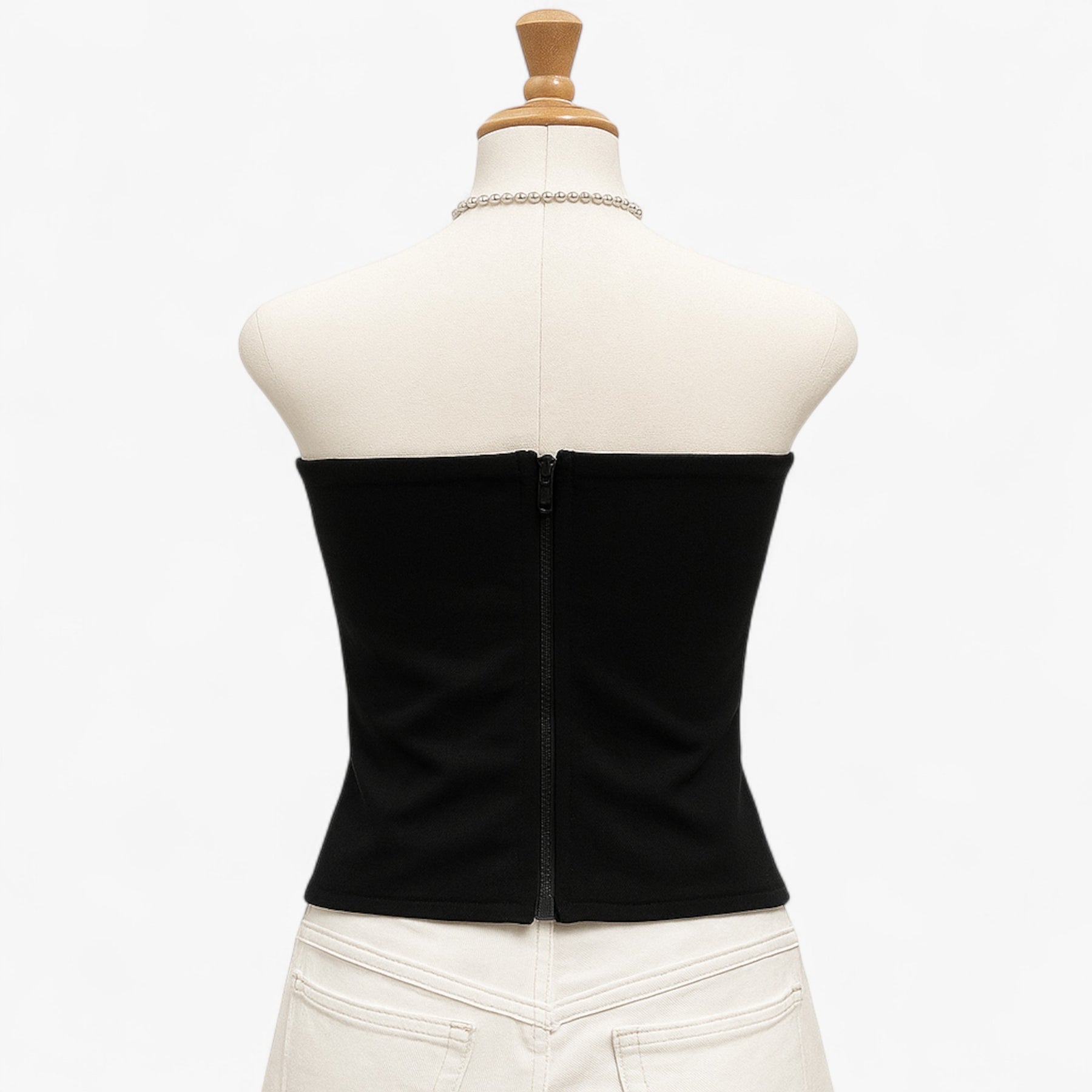 Corset : Wit Satijnen Korset voor Dames - Elegant & Comfortabel in van Pantino